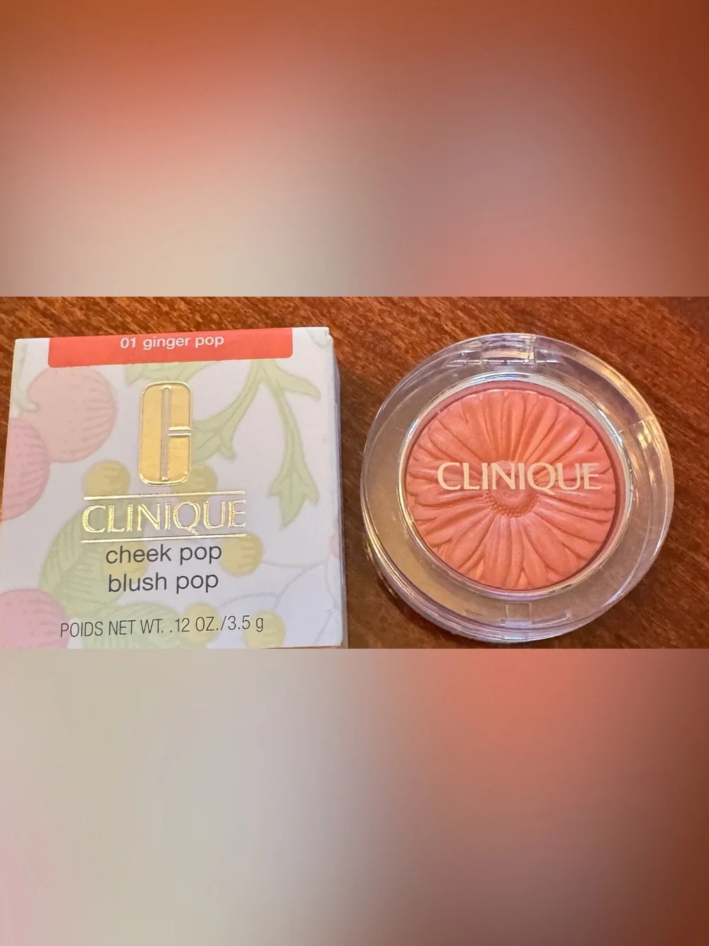 Clinique Blush Cheek Pop Blush - Color Ginger Pop #01